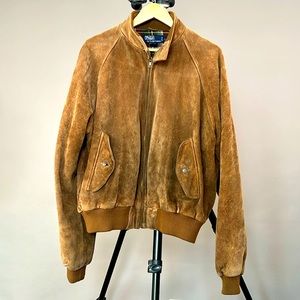 Vintage Ralph Lauren Polo Leather Jacket Large